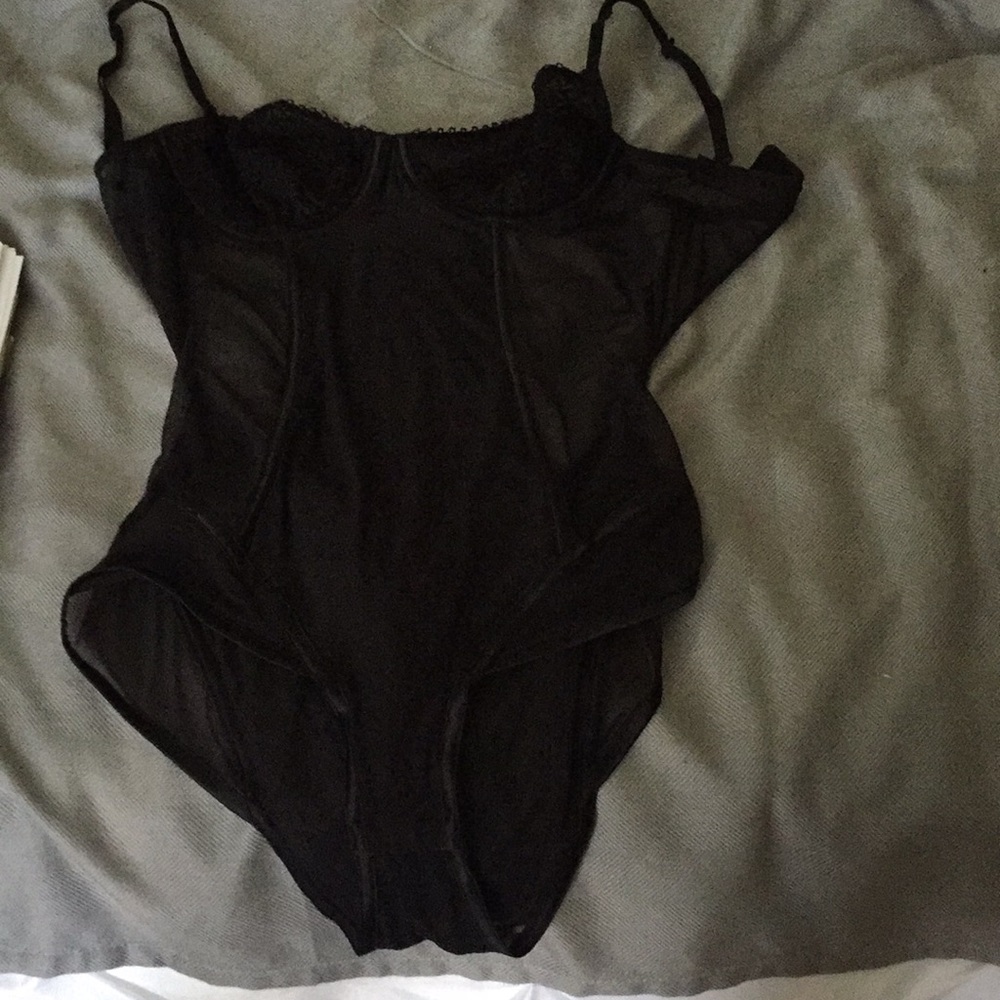 Victoria Secret Black Bodysuit